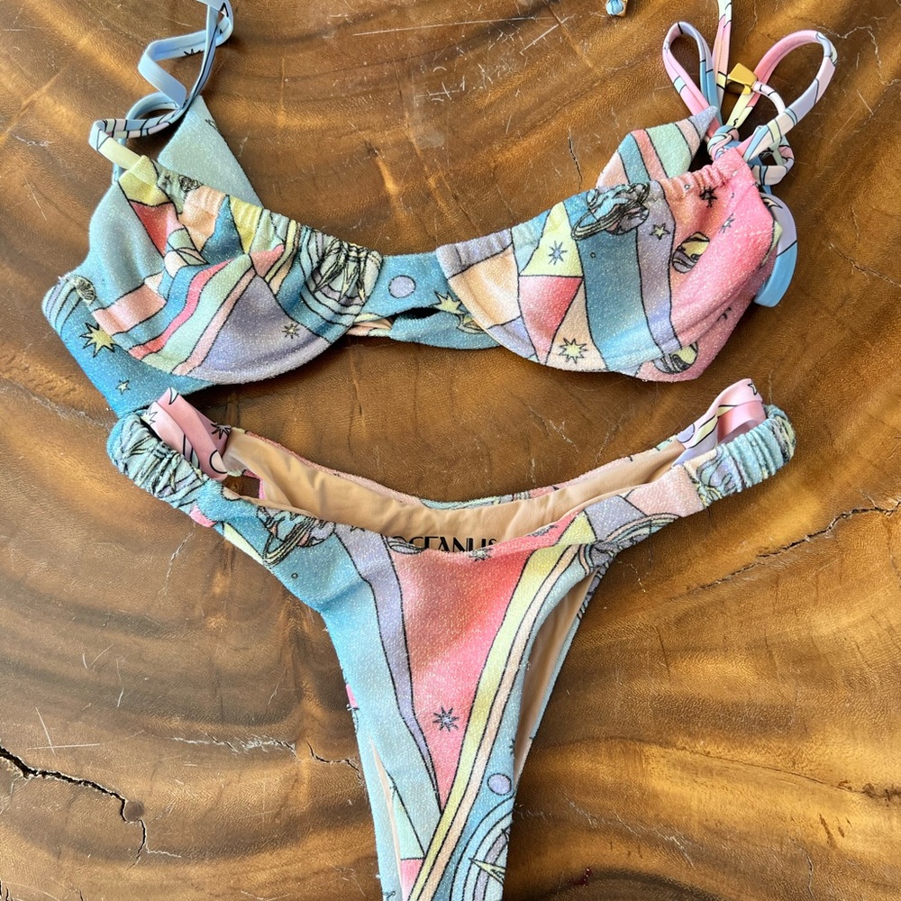 Oceanus the Label Swirl Bikini S